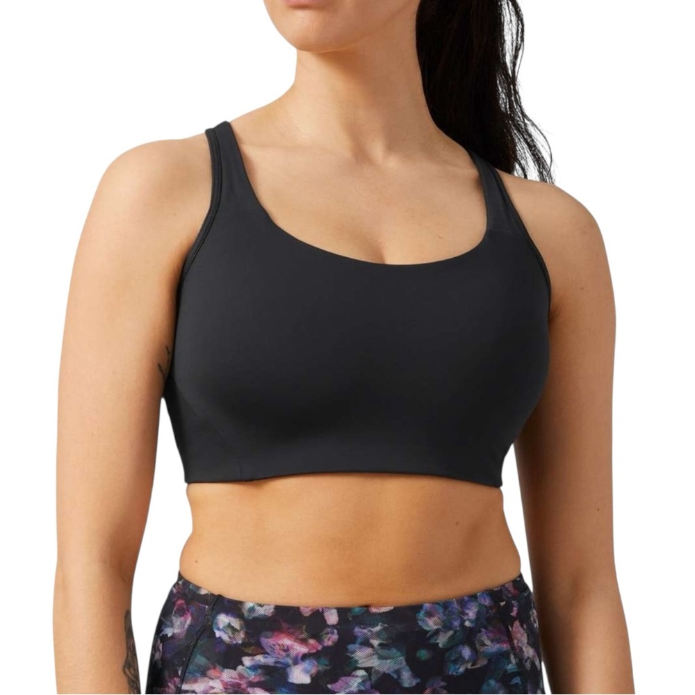Lululemon All Power Up Black Sports Bra 34E